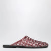 SENSO Jacey mesh rubber clogs in aubergine