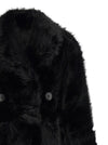 B&B Couture Jackie Eco-fur Trench Coat