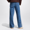 adidas Originals Firebird mid blue jeans