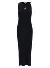 J.w.anderson Logo Ribbed Dress