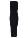 J.w.anderson Logo Ribbed Dress