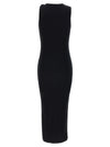 J.w.anderson Logo Ribbed Dress