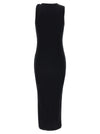 J.w.anderson Logo Ribbed Dress