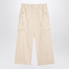 adidas by Wales Bonner Ivory cotton cargo trousers