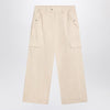 adidas by Wales Bonner Ivory cotton cargo trousers