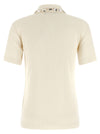 Fabiana Filippi Crystal Collar Polo Shirt