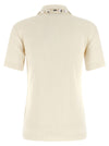 Fabiana Filippi Crystal Collar Polo Shirt
