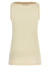 Fabiana Filippi Tweed Insert Top