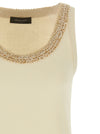 Fabiana Filippi Tweed Insert Top