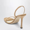 Jimmy Choo Jenn 100 beige suede sandals