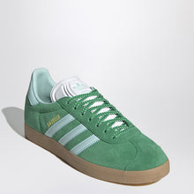  adidas Originals Gazelle Indoor green/light blue sneakers