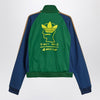 adidas x Brain Dead Green/blue zip sweatshirt with logo