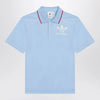 adidas by Wales Bonner Light blue polo shirt with logo