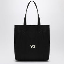  adidas Y-3 Black cotton tote bag with logo