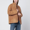 Blazé Milano Curly camel shearling jacket