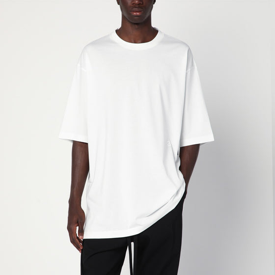 adidas Y-3 White cotton Y-3 Boxy T-shirt