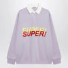 J.W. Anderson JW Anderson Lilac Super Super polo shirt