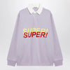 J.W. Anderson JW Anderson Lilac Super Super polo shirt