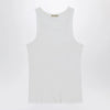 J.W. Anderson JW Anderson White ribbed modal tank top