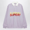 J.W. Anderson JW Anderson Lilac Super Super polo shirt