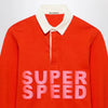 J.W. Anderson JW Anderson Bright red Super Speed polo shirt