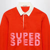 J.W. Anderson JW Anderson Bright red Super Speed polo shirt