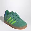 adidas Originals Green Gazelle sneaker with elastic laces