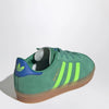 adidas Originals Green Gazelle Sneakers with elastic laces