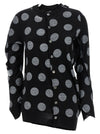 Junya Watanabe Polka Dot Maxi Cardigan