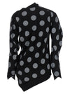 Junya Watanabe Polka Dot Maxi Cardigan