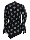 Junya Watanabe Polka Dot Maxi Cardigan