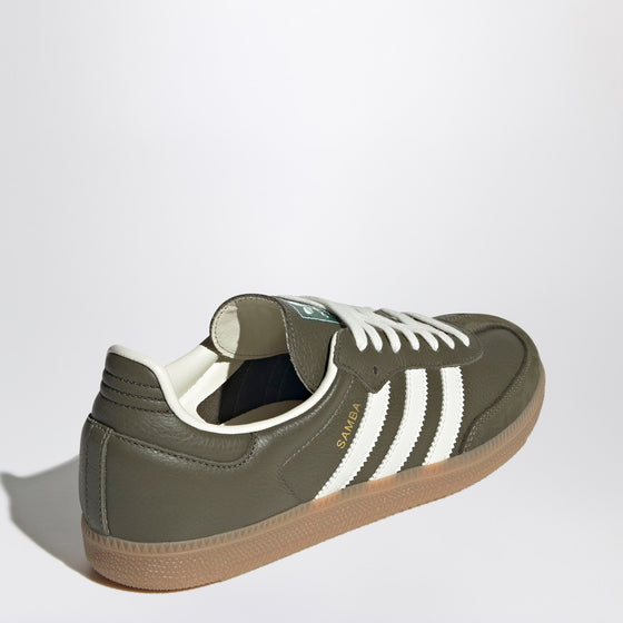 adidas Originals Sneaker Samba OG Medium Dark Khaki/Off White/Gum