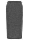 Junya Watanabe Mélange Wool Skirt