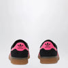 adidas Originals Sneakers München in black/fuchsia suede