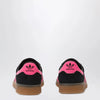 adidas Originals Sneakers München in black/fuchsia suede