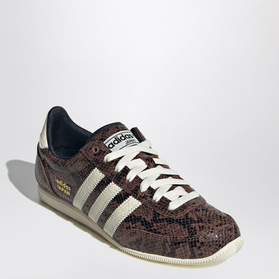 adidas Originals Brown sneakers Japan with snake print