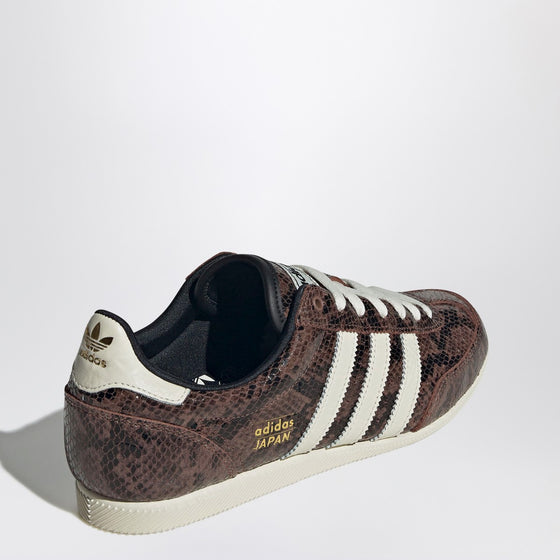 adidas Originals Brown sneakers Japan with snake print