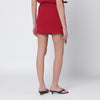 ISABEL MARANT Berenice cherry-coloured jersey miniskirt