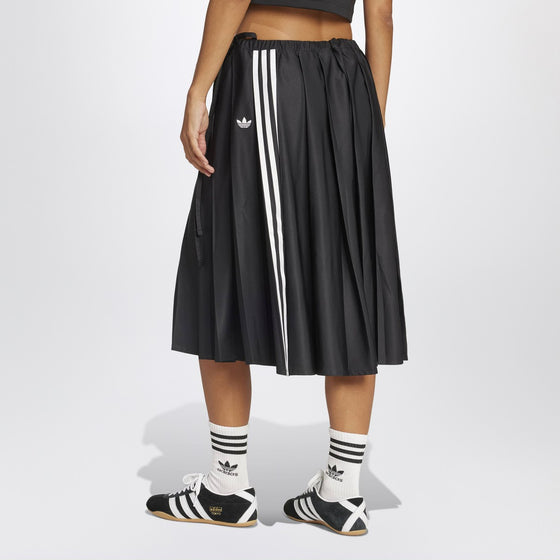 adidas Originals Midi pleated skirt black