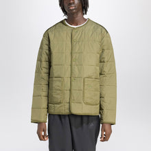  adidas Originals Green quilted jacket