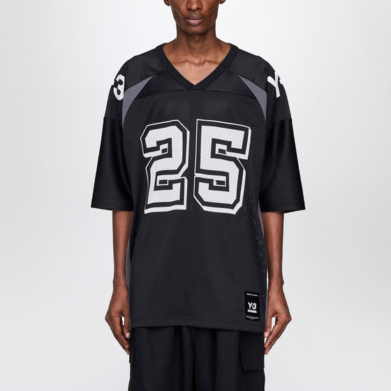 adidas Y-3 X Neighborhood Black/white oversized sports T-shirt