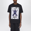 adidas Y-3 X Neighborhood Black oversized T-shirt with logo prints