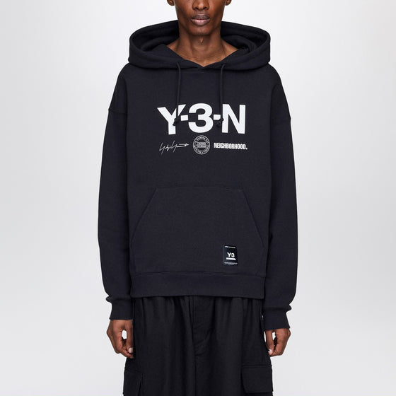 adidas Y-3 X Neighborhood Black cotton hoodie