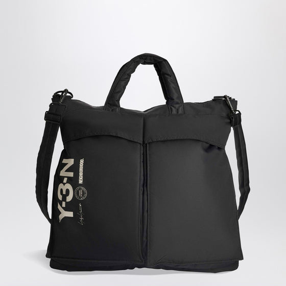 adidas Y-3 X Neighborhood Black nylon tote bag
