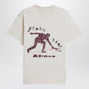 adidas x Brain Dead Ivory cotton T-shirt with logo