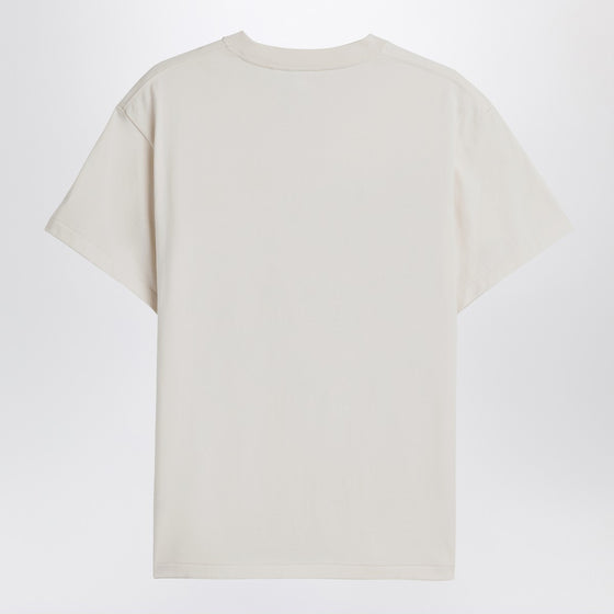 adidas x Brain Dead Ivory cotton T-shirt with logo