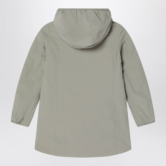 K-Way Denise Warm reversible jacket green/gardenia white