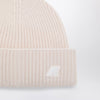 K-Way Brice beanie in gardenia white melange