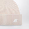 K-Way Brice beanie in gardenia white melange
