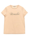 Moncler Enfant Logo Embroidery T-shirt